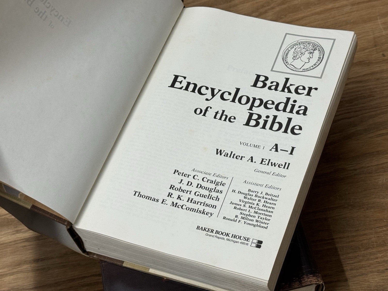 Baker Encyclopedia of the Bible 2 Volume Set 1988 Elwell Theology Hardcover