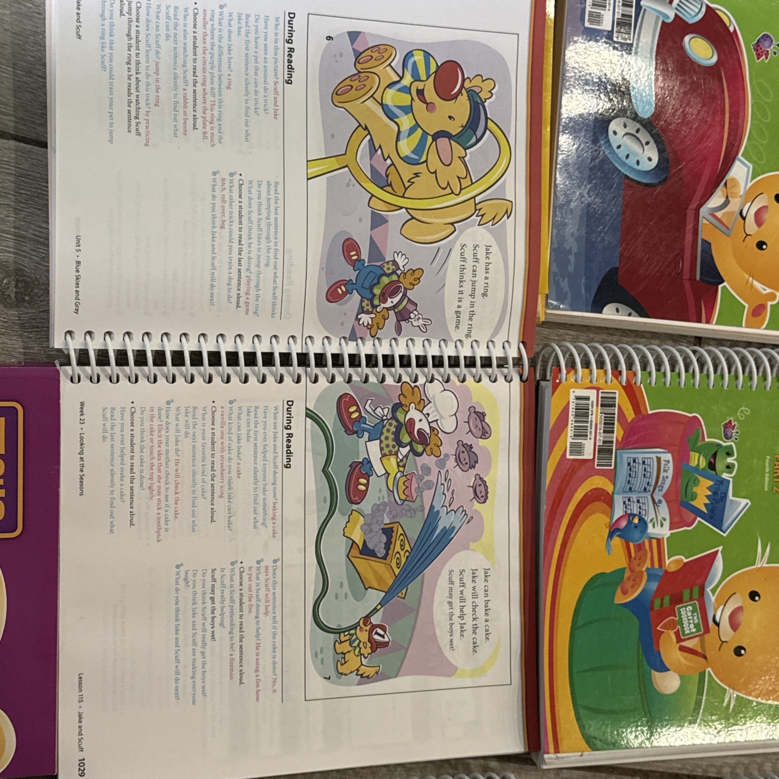 BJU Press K5 Focus On Fives, Teacher’Ed Parts 1-6, 4th Edition Phonics Practice