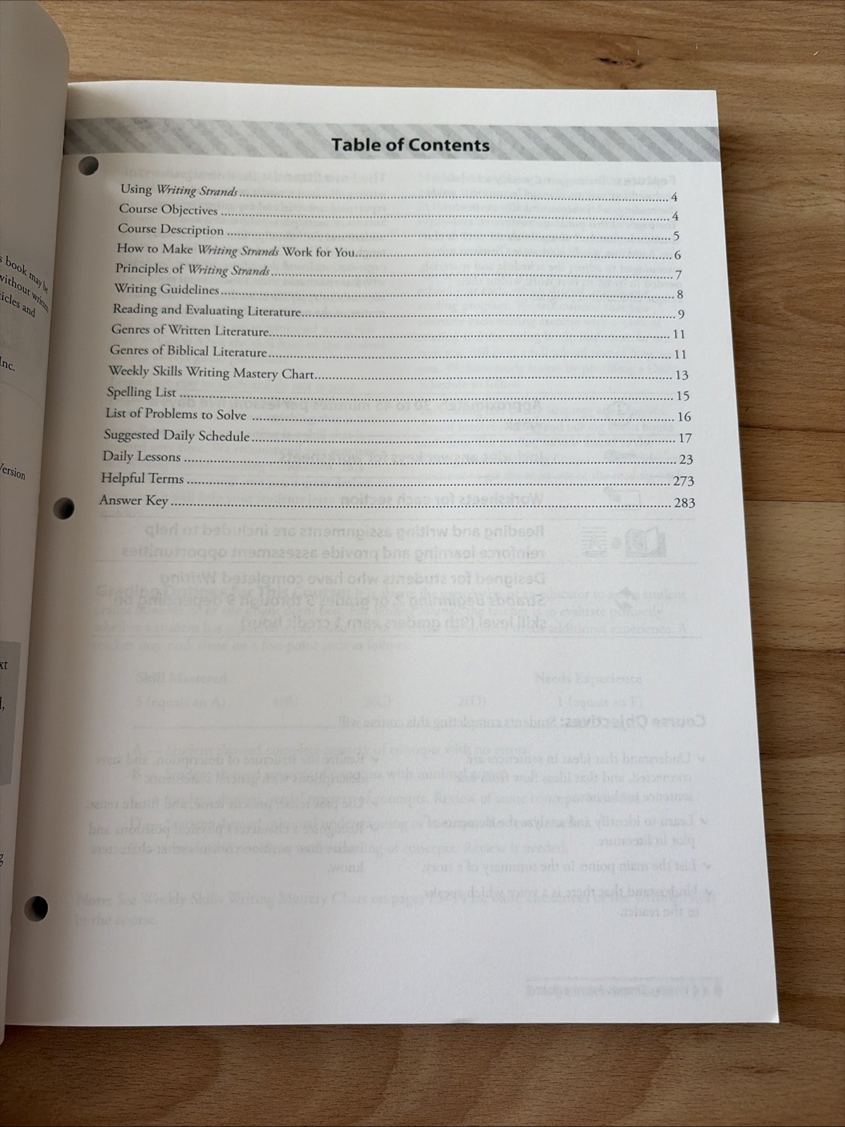 Brand NEW Master Books Writing Strands Intermediate I Student Workbook