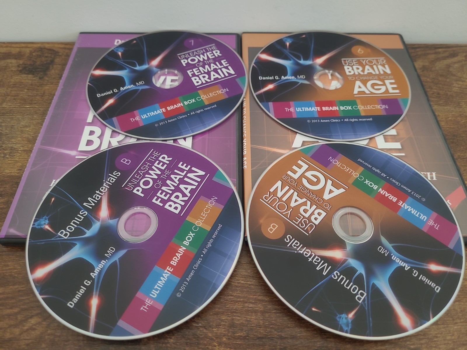 The Ultimate Brain Box X by Daniel G. Amen (2015, DVD)