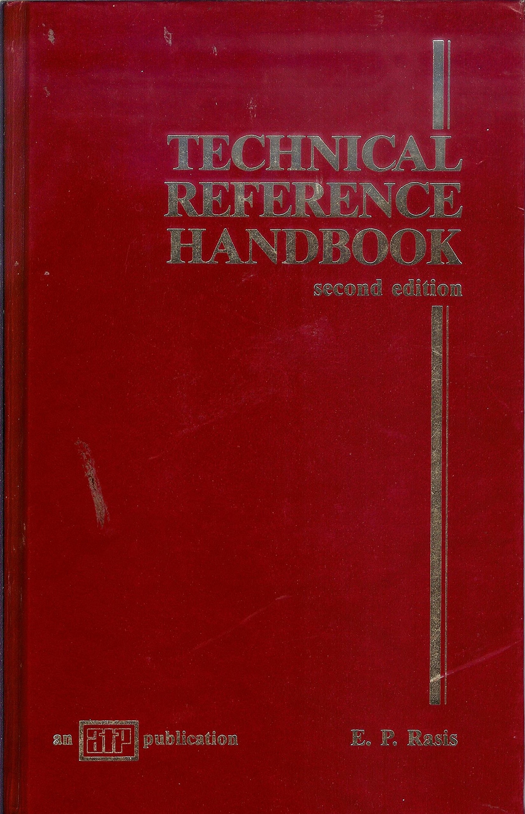 Technical Reference Handbook, Second Edition – rasis – Hardcover – Good