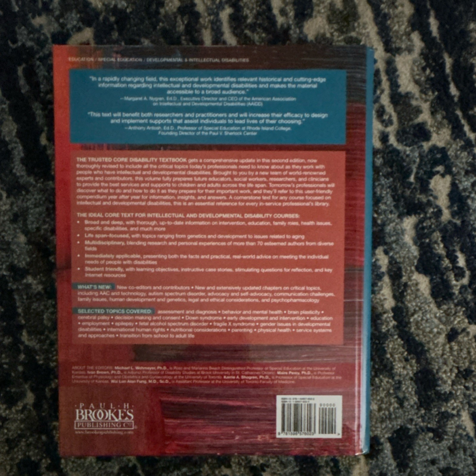 Paul H. Brookes Second Edition Guide to Intellectual & Developmental Disabiliti…
