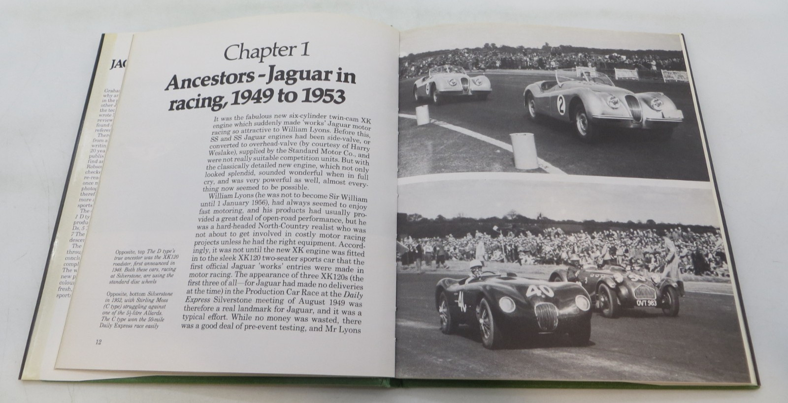 JAGUAR D TYPE & XKSS Osprey AutoHistory by Graham Robson (1983, Hardcover Book)