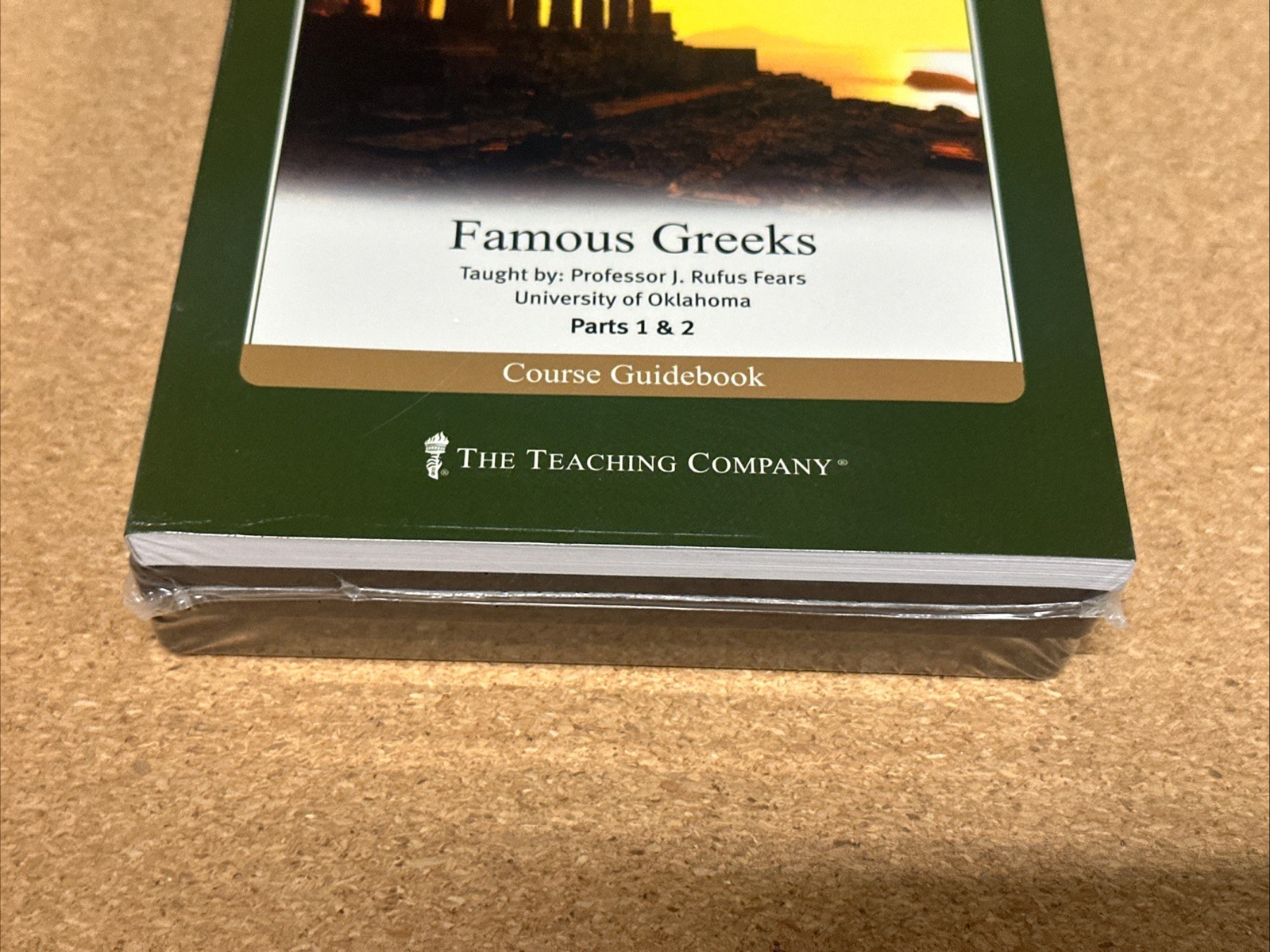 SEALED The Great Courses Famous Greeks Ancient Medieval History DVD Guidebook