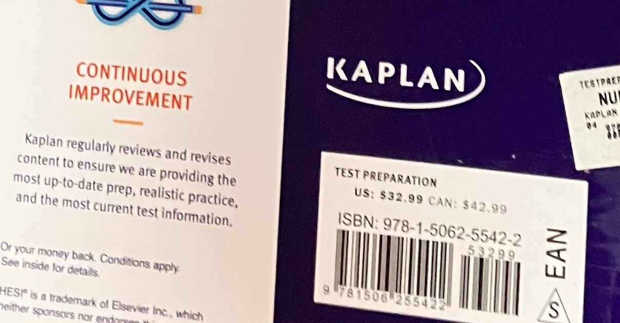 Kaplan Test Prep Ser.: Nursing School Entrance Exams Prep 2021-2022