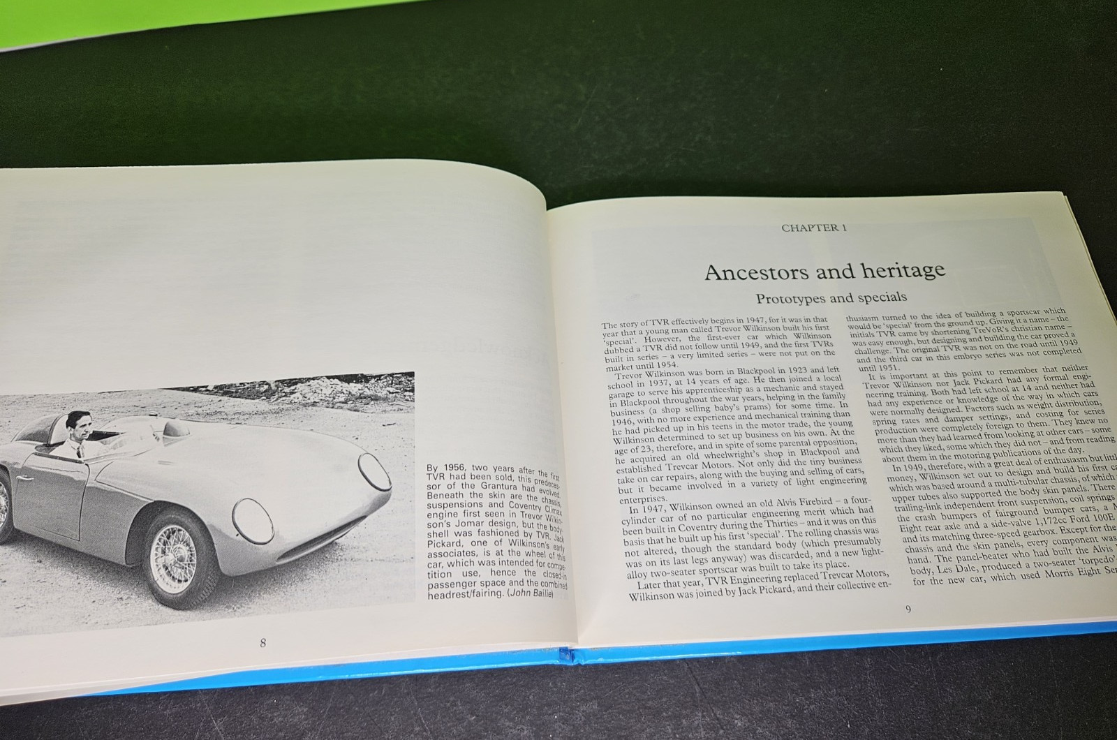 TVRs Volume 1 – Grantura to Taimar by Graham Robson, 1993 Motor HB, British Auto