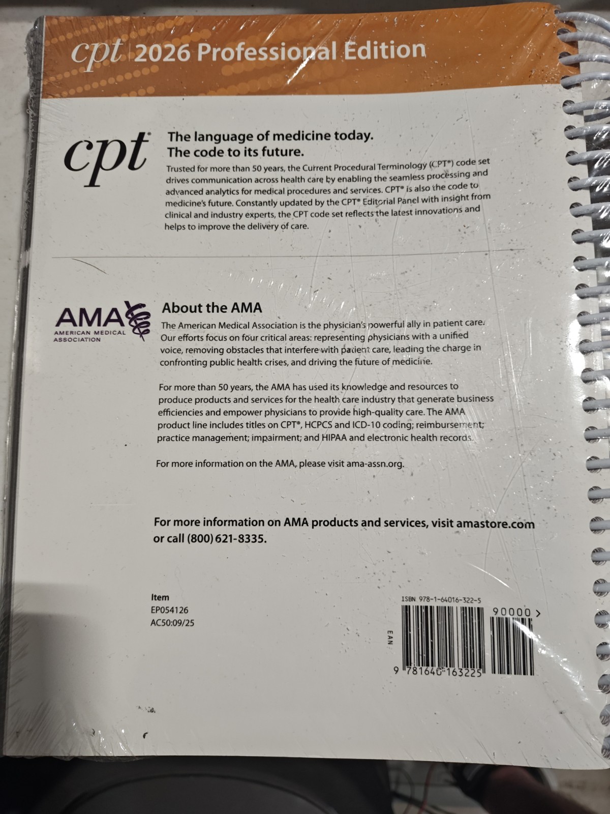 American Medical Association (AMA) CPT 2026 Professional Edition