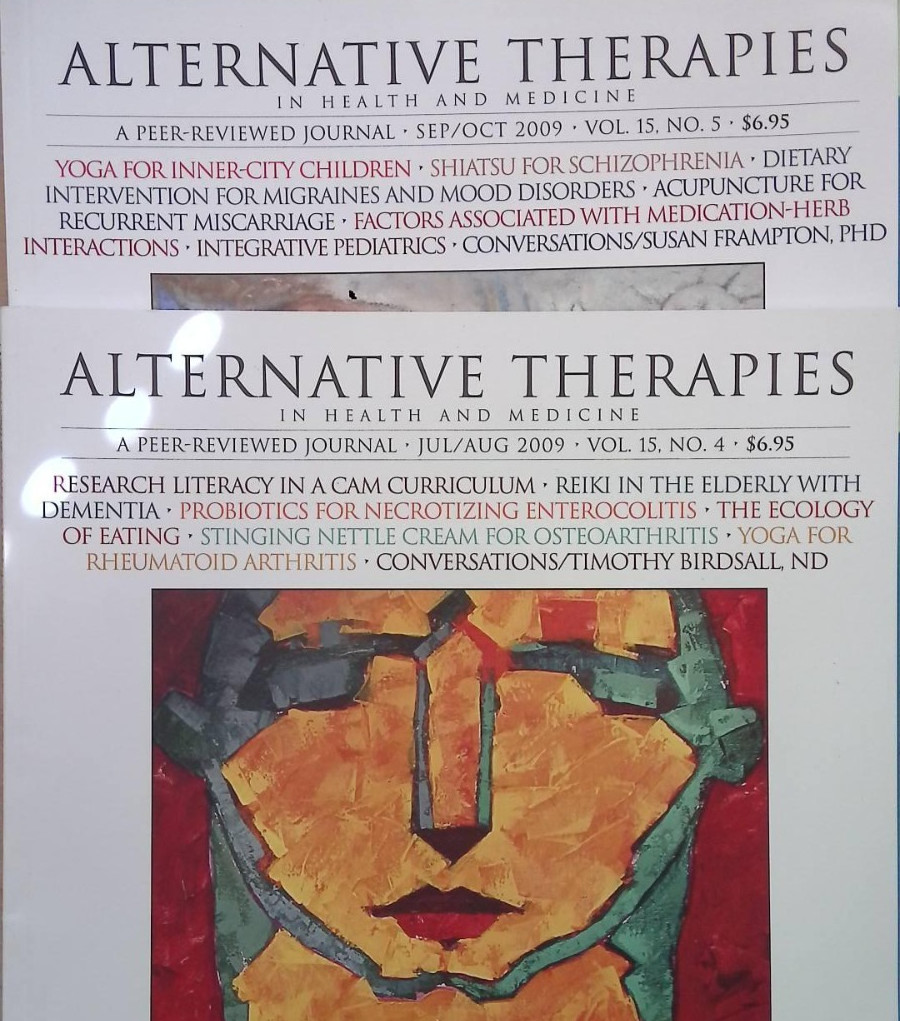 ALTERNATIVE THERAPIES IN HEALTH AND MEDICINE 11 vols