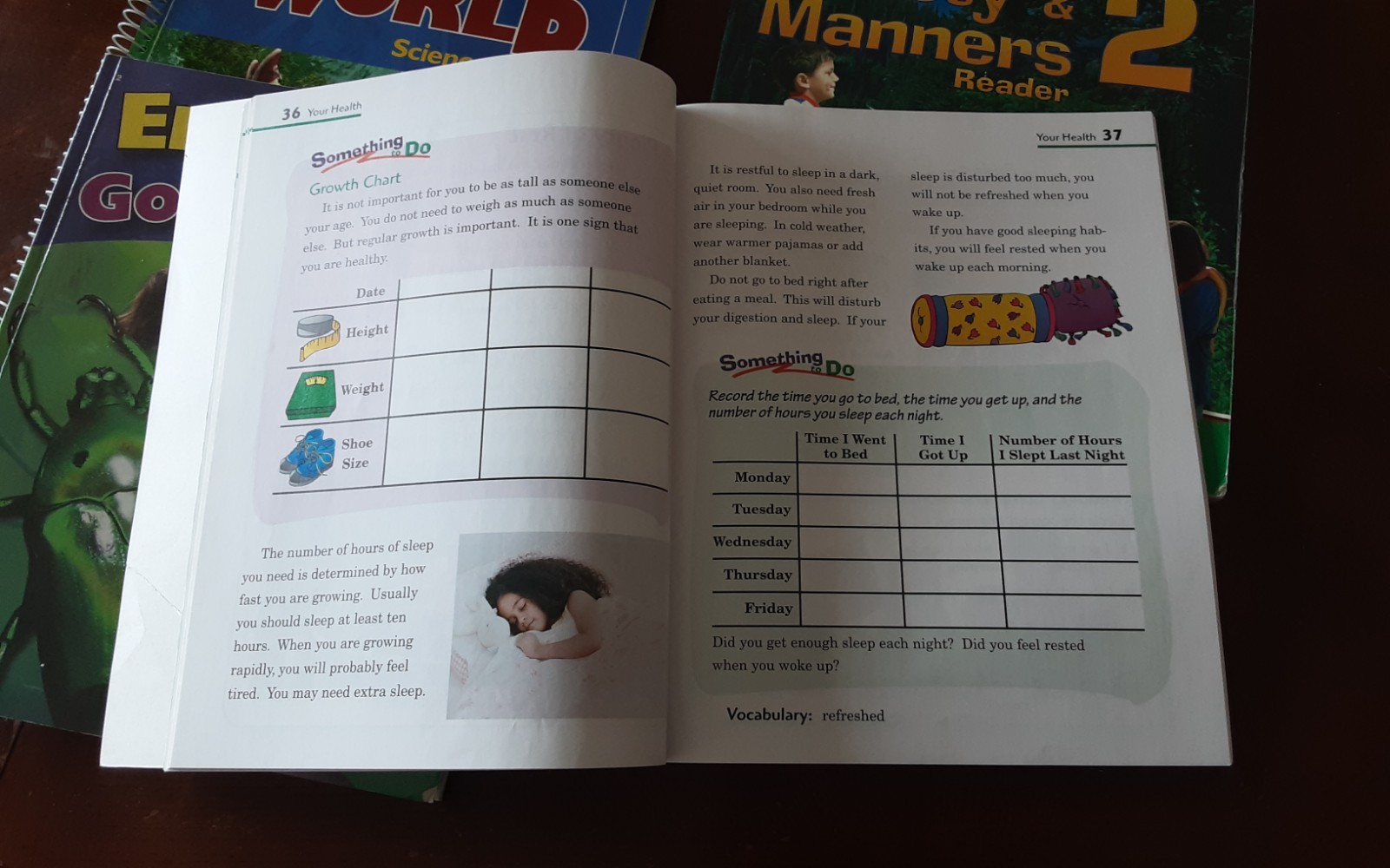 Abeka Enjoying God’s World Science Health Homeschool 2nd Grade Teacher Student