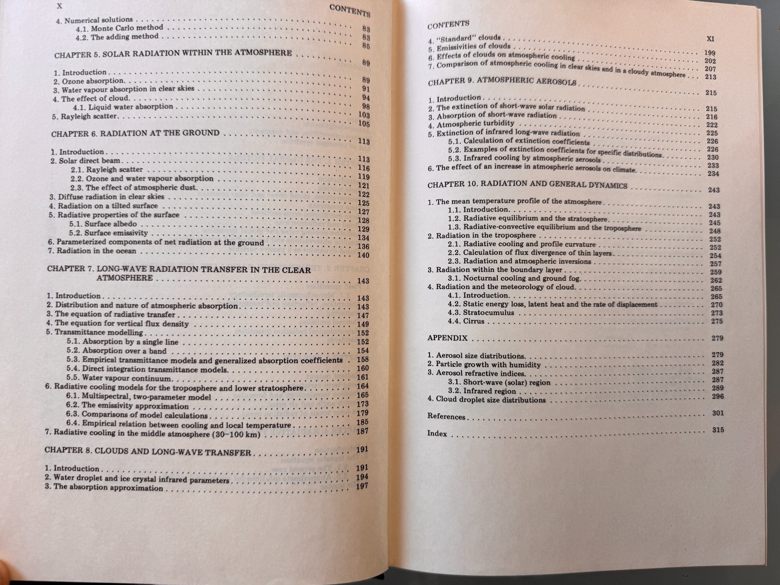 Radiative processes in meteorology and climatology 1976 HC