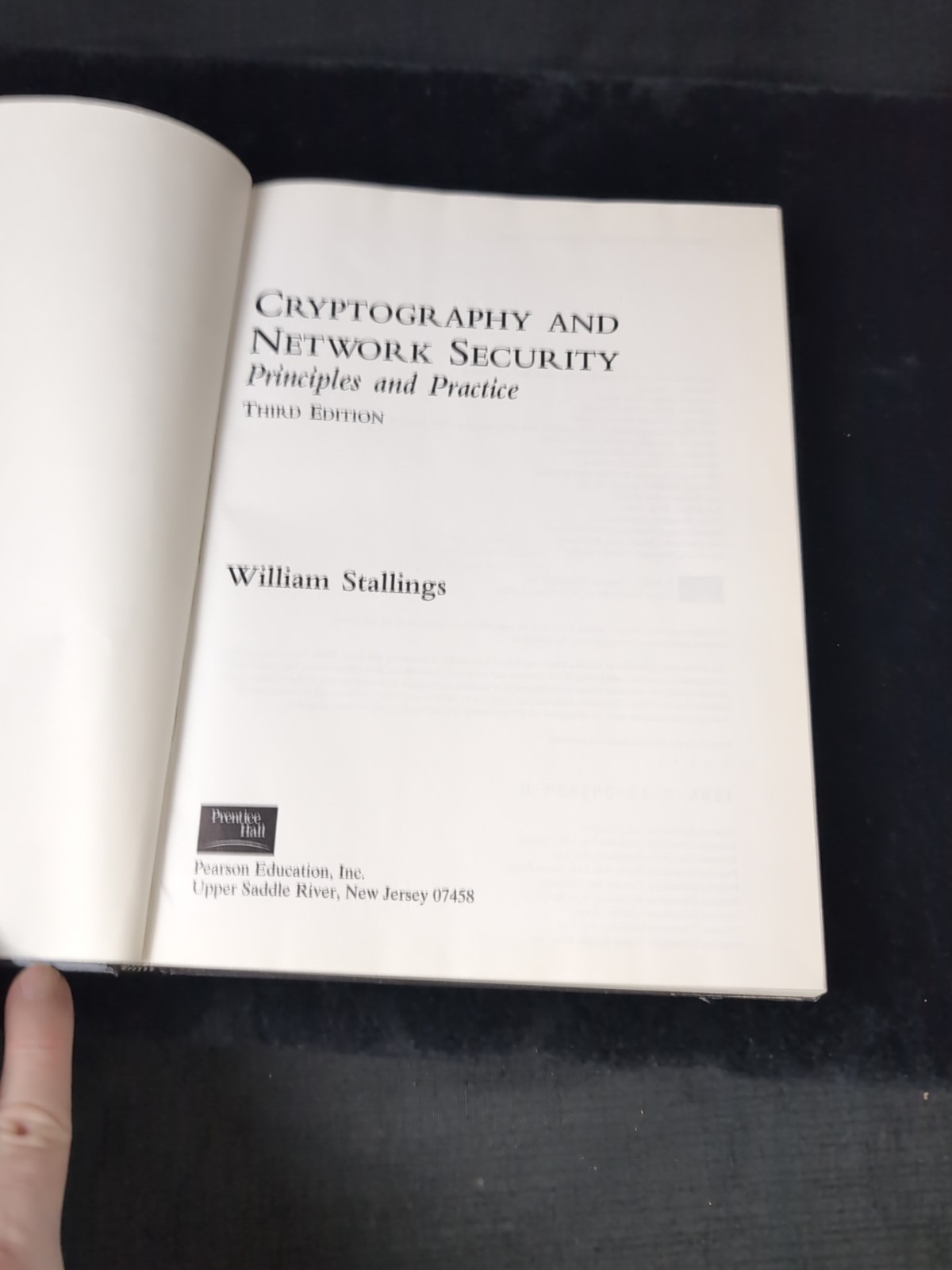 Cryptography and Network Security : Principles and Practice by William Stallings