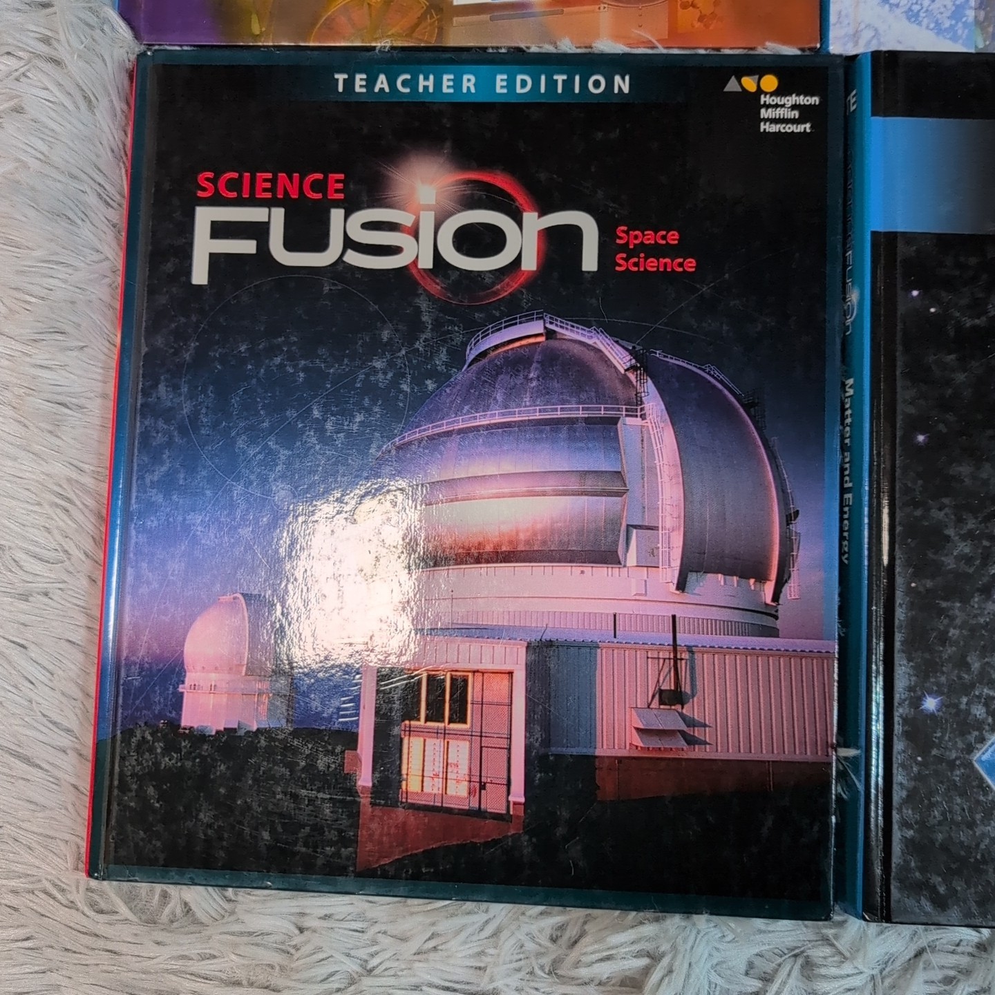 Lot Of 6 Science Fusion Teacher Edition Houghton Mifflin Hardcover Homeschool
