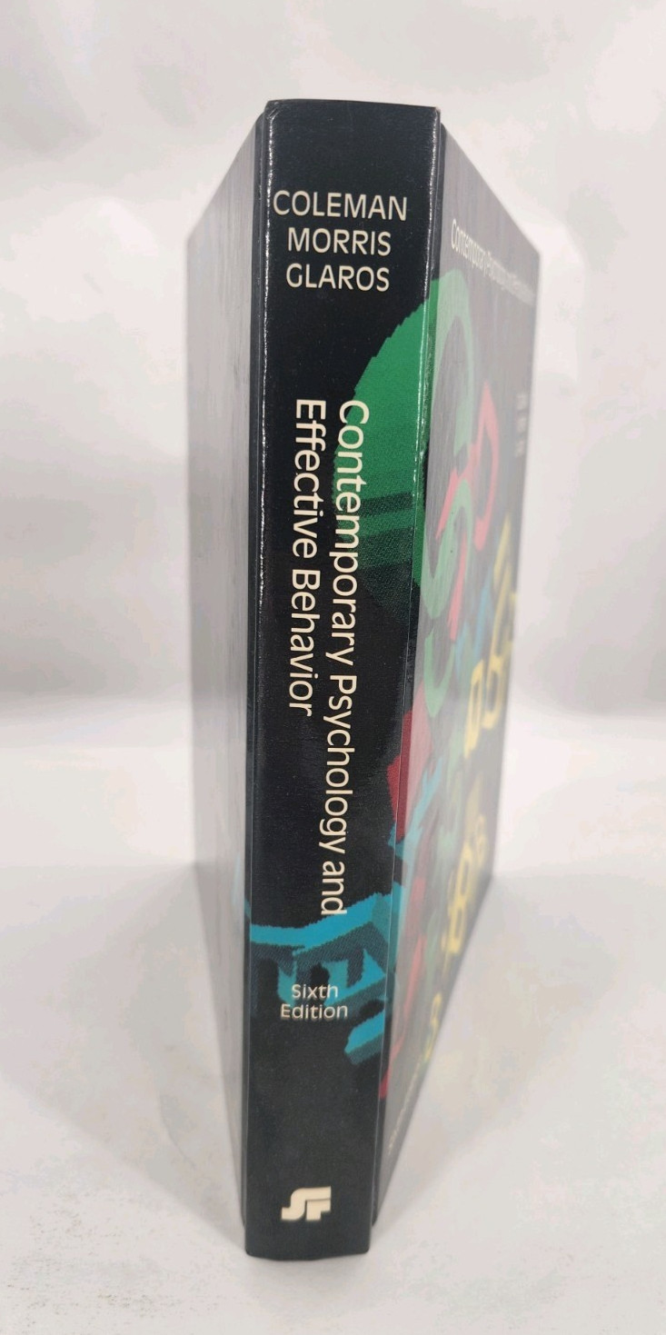 Contemporary psychology and effective behavior by Coleman, James C 1987 Hardcove