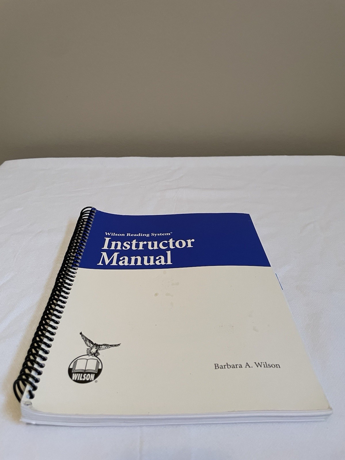 Wilson Reading System Instructor Manual Third Edition Barbara A Wilson
