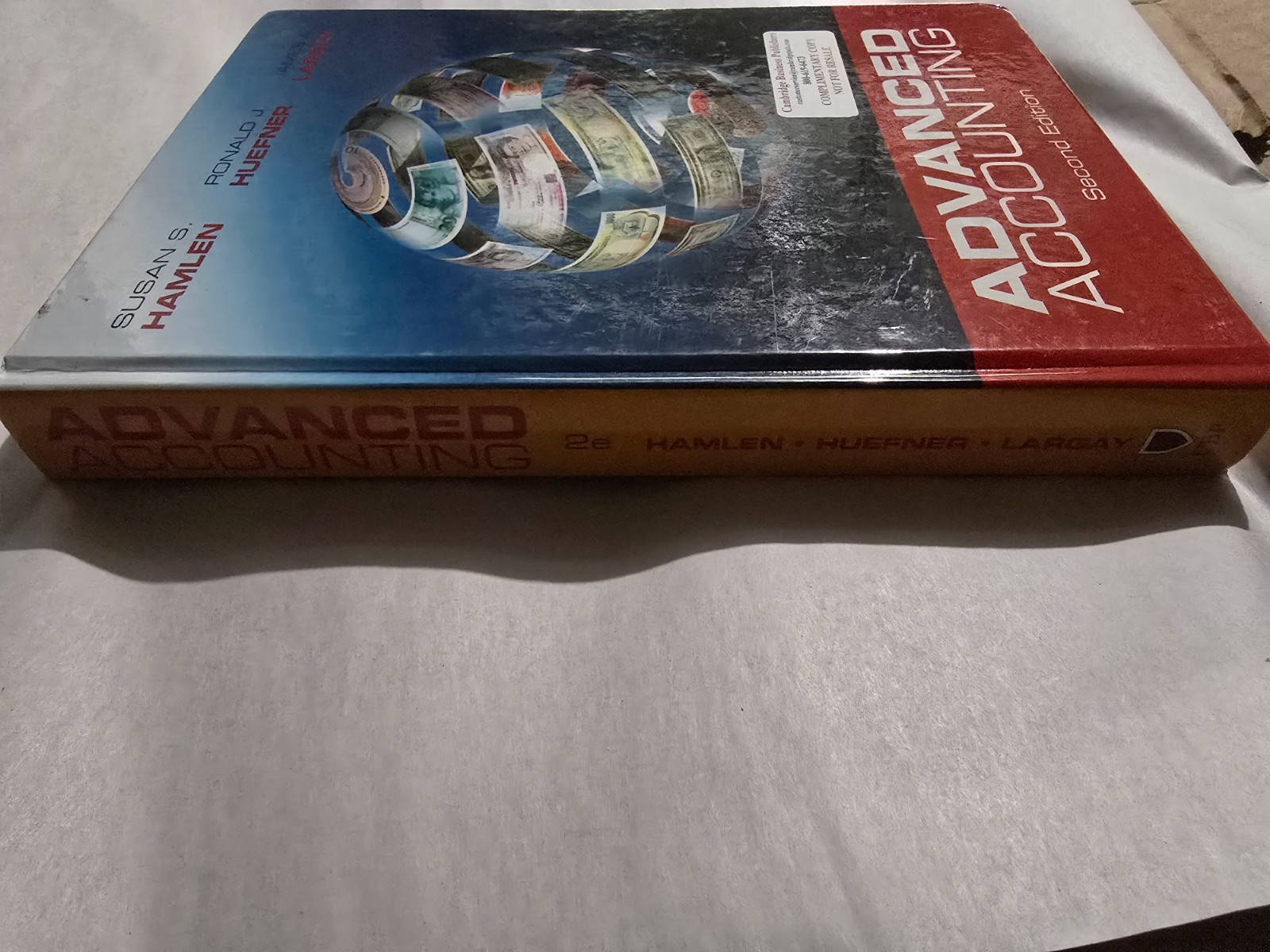 Advanced Accounting Book Cambridge Business Publishers Preowned 2B