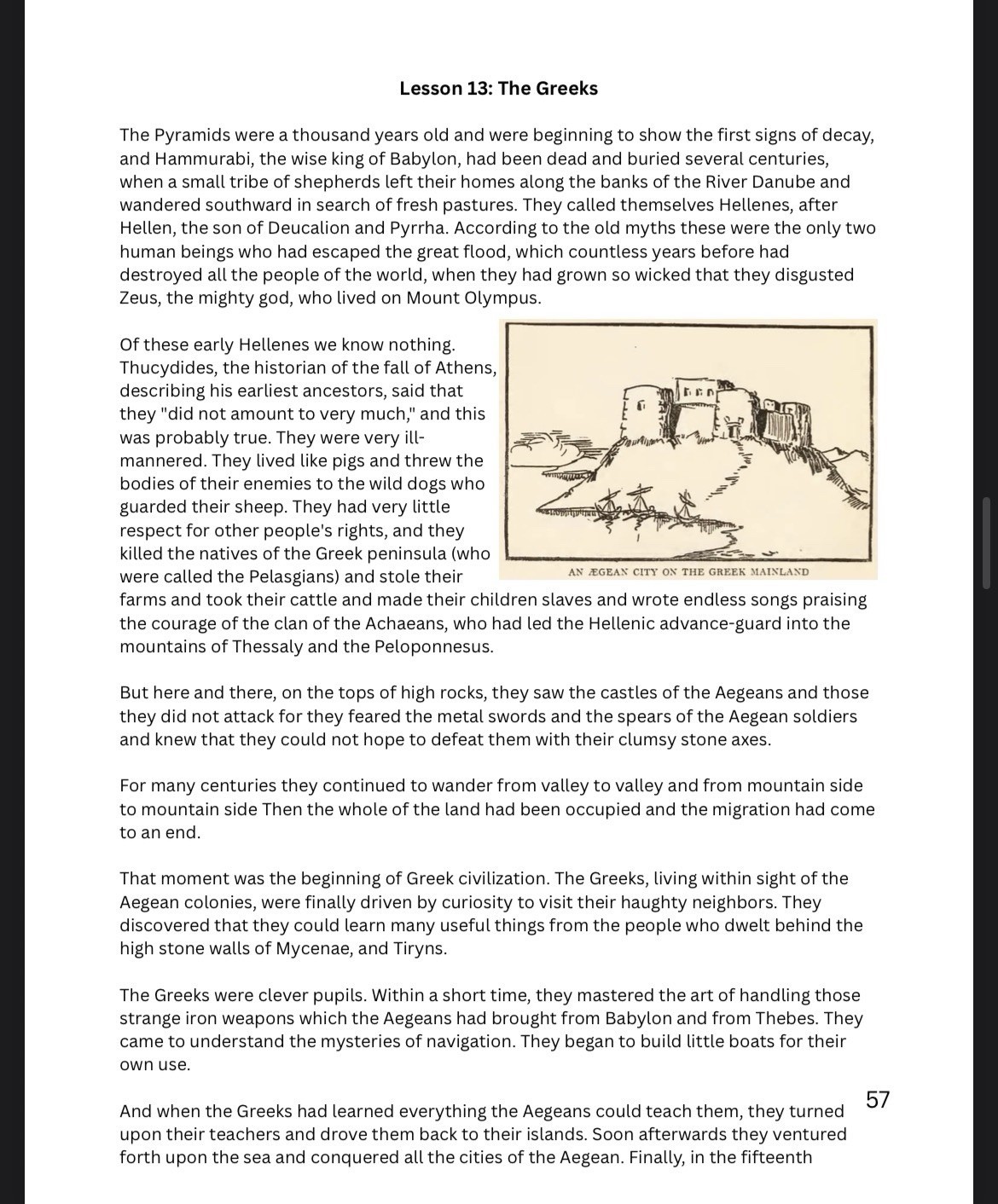 3rd Grade World History Full year Lessons Workbook Third Grade history homeschoo