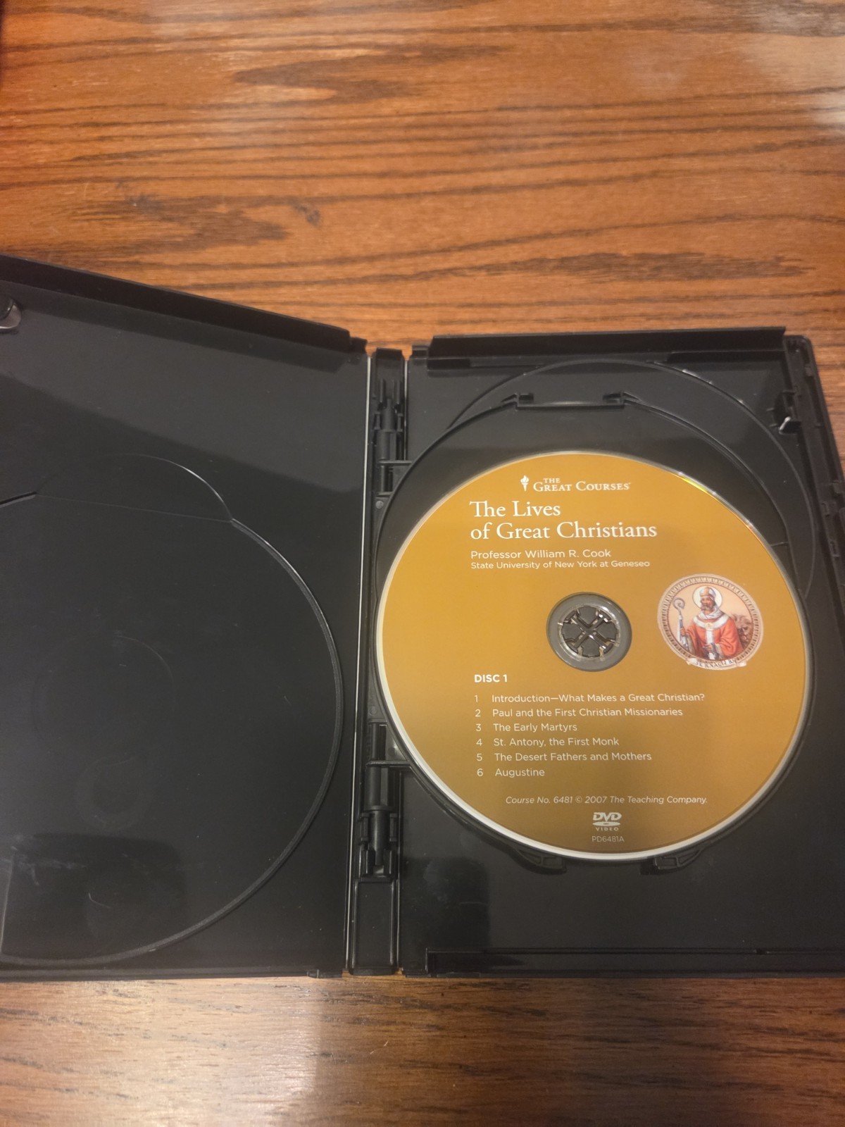Great Courses – The Lives of Great Christians by William R. Cook (DVD)