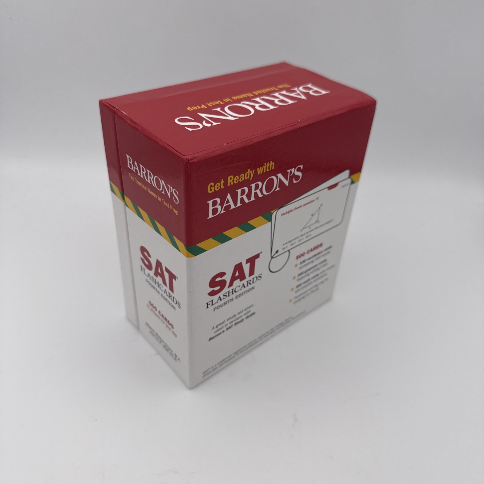 Barron’s Sat Prep Ser.: SAT Flashcards: 500 Cards to Prepare for Test Day by…