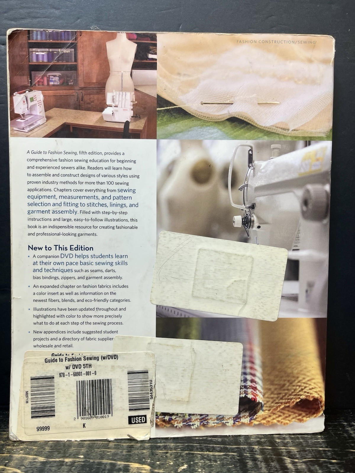 Guide to Fashion Sewing 5th Edition by Amaden-Crawford 2010 Paperback Accept A2