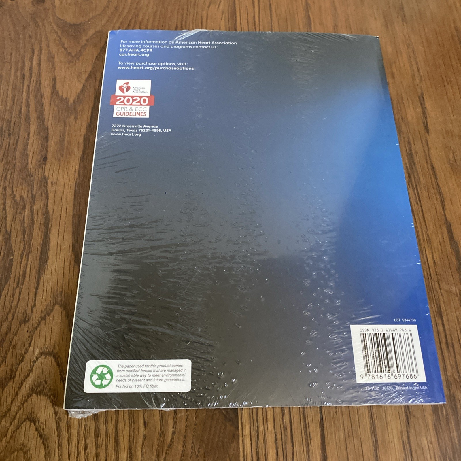 ❤️ AHA BLS Basic Life Support Provider Manual 2020 CPR ECC NEW SEALED