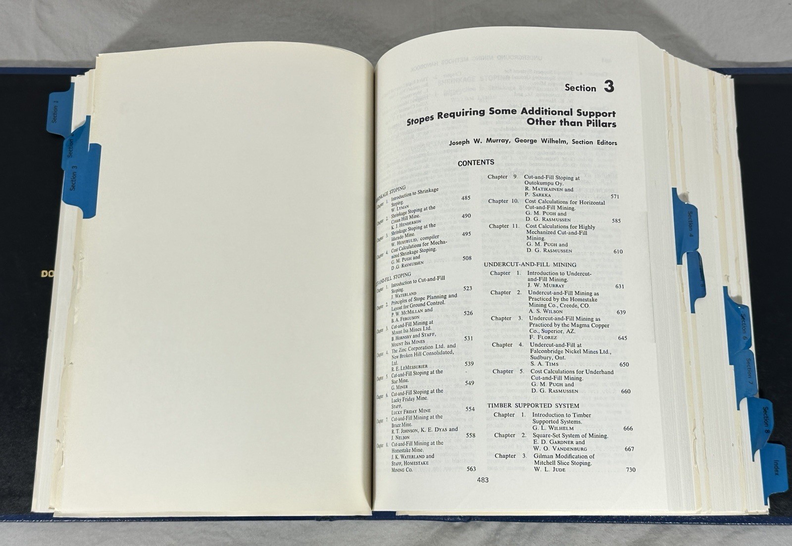 Underground Mining Methods Handbook by William A. Hustrulid (1982 Hardcover)