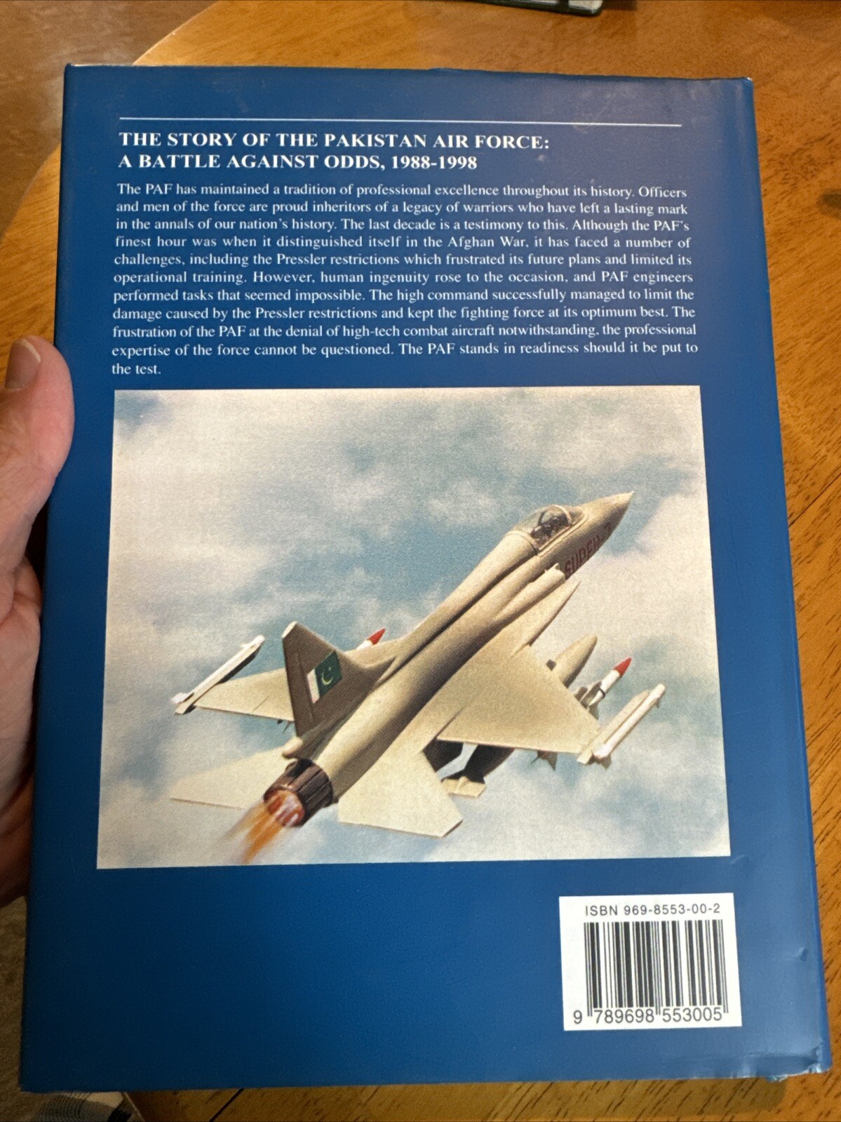 The Story Of The Pakistan Air Force 1988-1989 A Battle Against Odds PAF Book