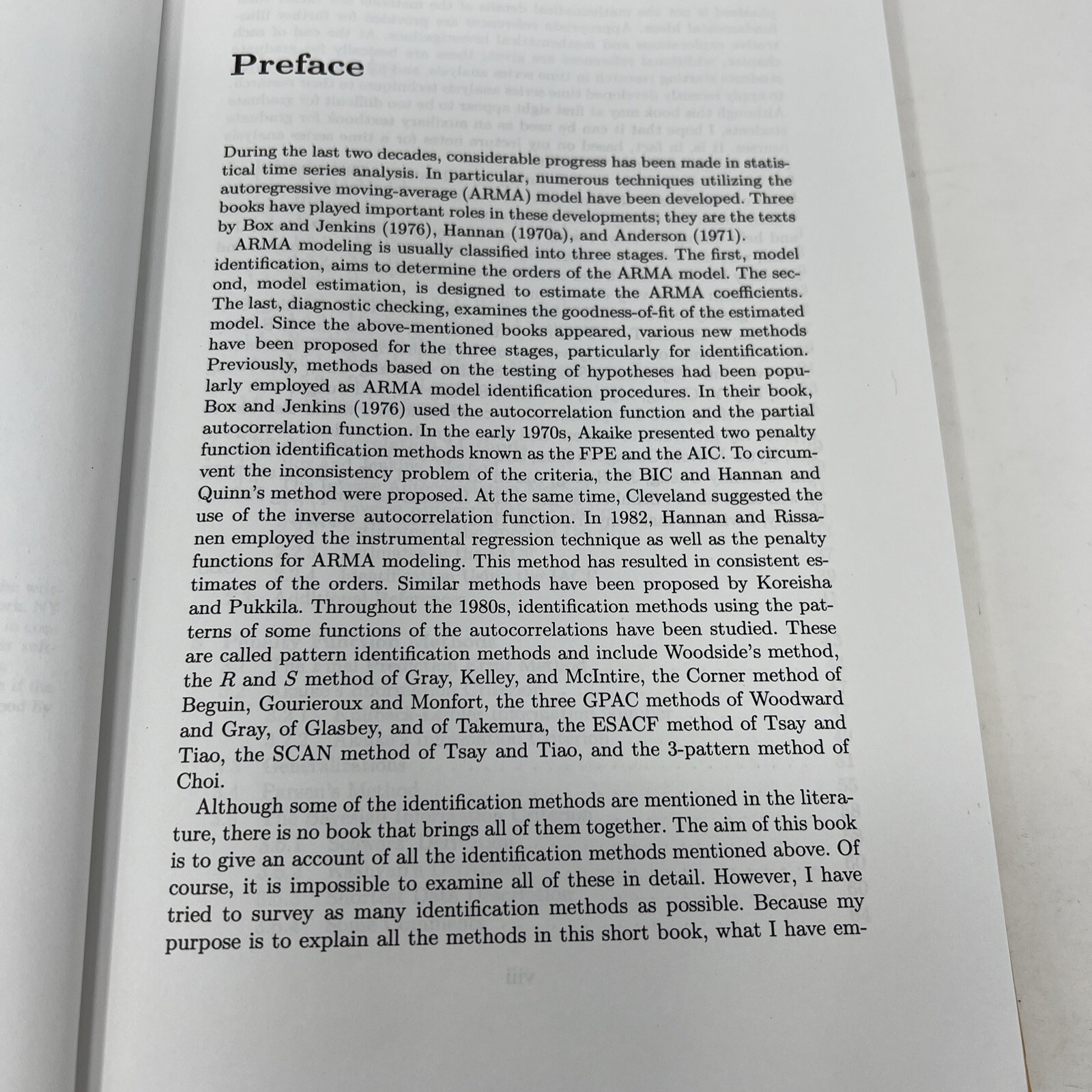Springer Series in Statistics Ser.: ARMA Model Identification by B. K. Choi…