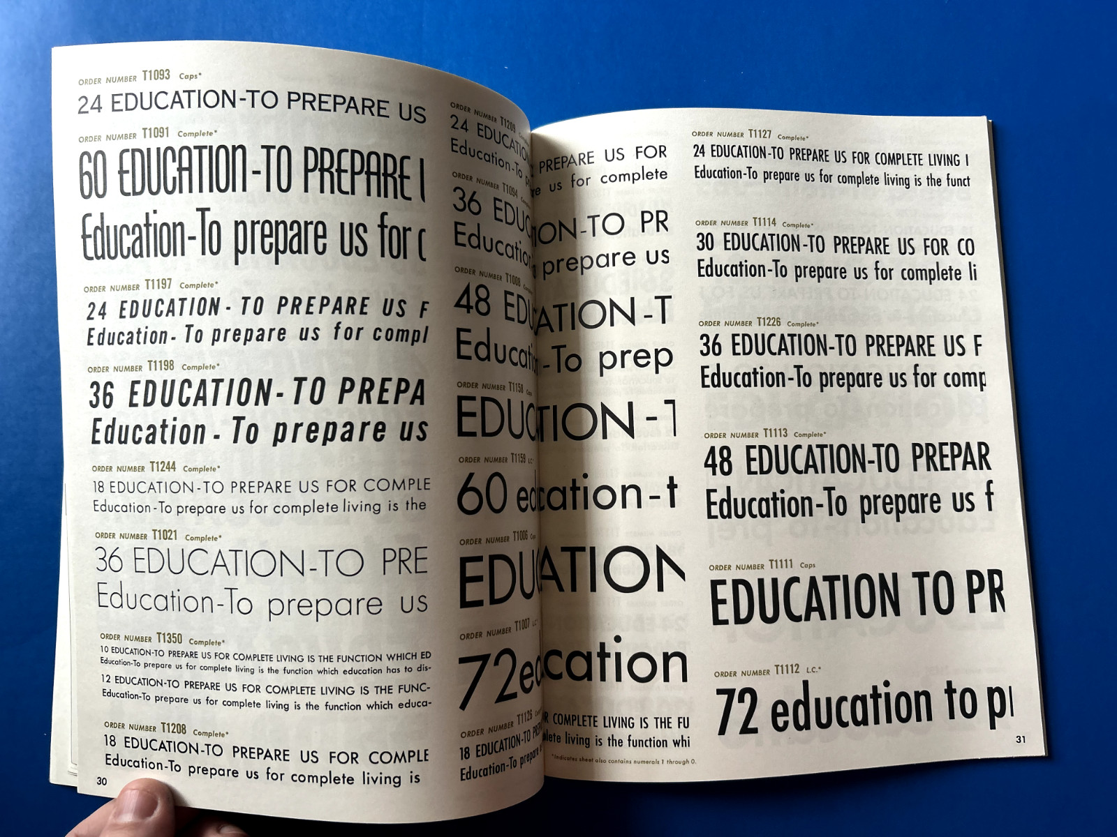 Original 1966 artype’s Transfer Sheet trans-artype Catalog 79 pages
