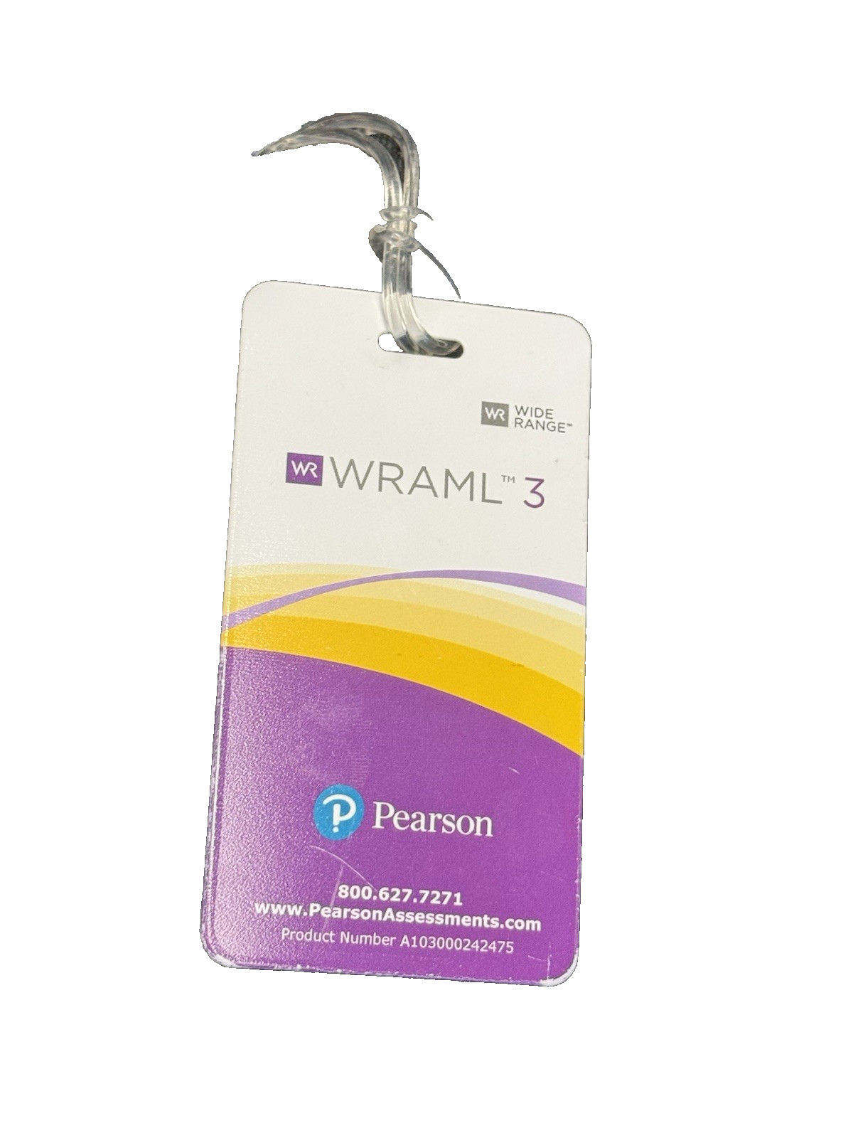 WRAML3 – Wide Range Assessment Of Memory And Learning | Third Edition- Test Kit