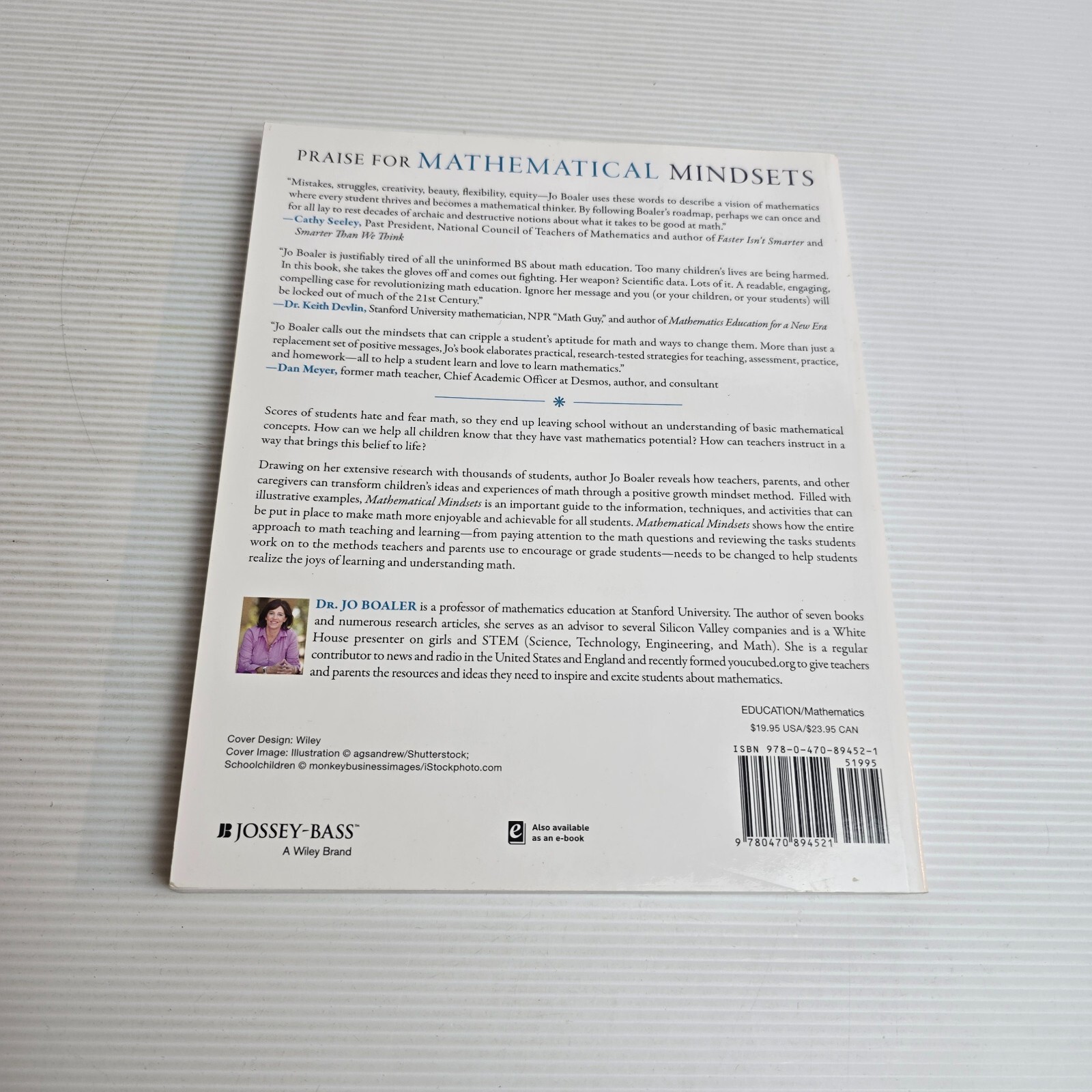 Mathematical Mindsets by Jo Boaler (Paperback, 2016) Self Development Education