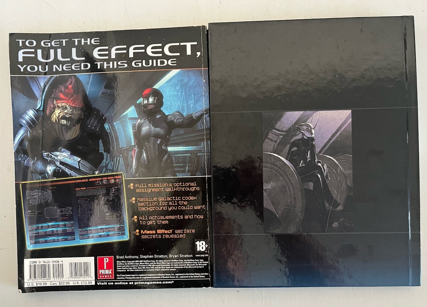 The Art Of Mass Effect by Prima Games With Strategy Guide 2007