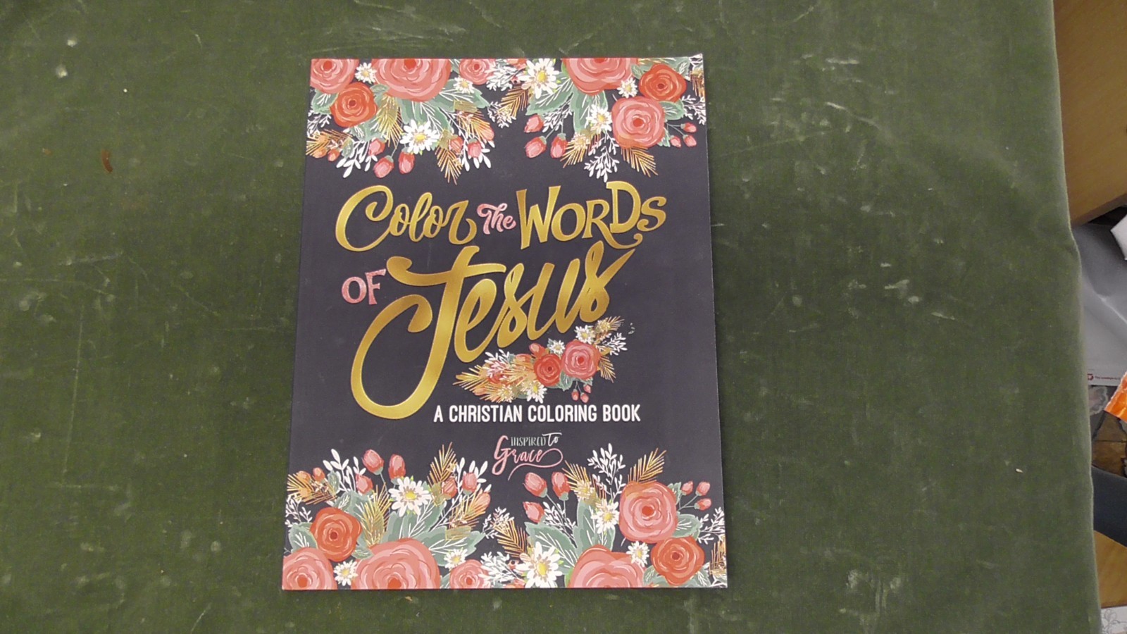 Color the Words of Jesus: A Christian Coloring Book – paperback Inspired To …