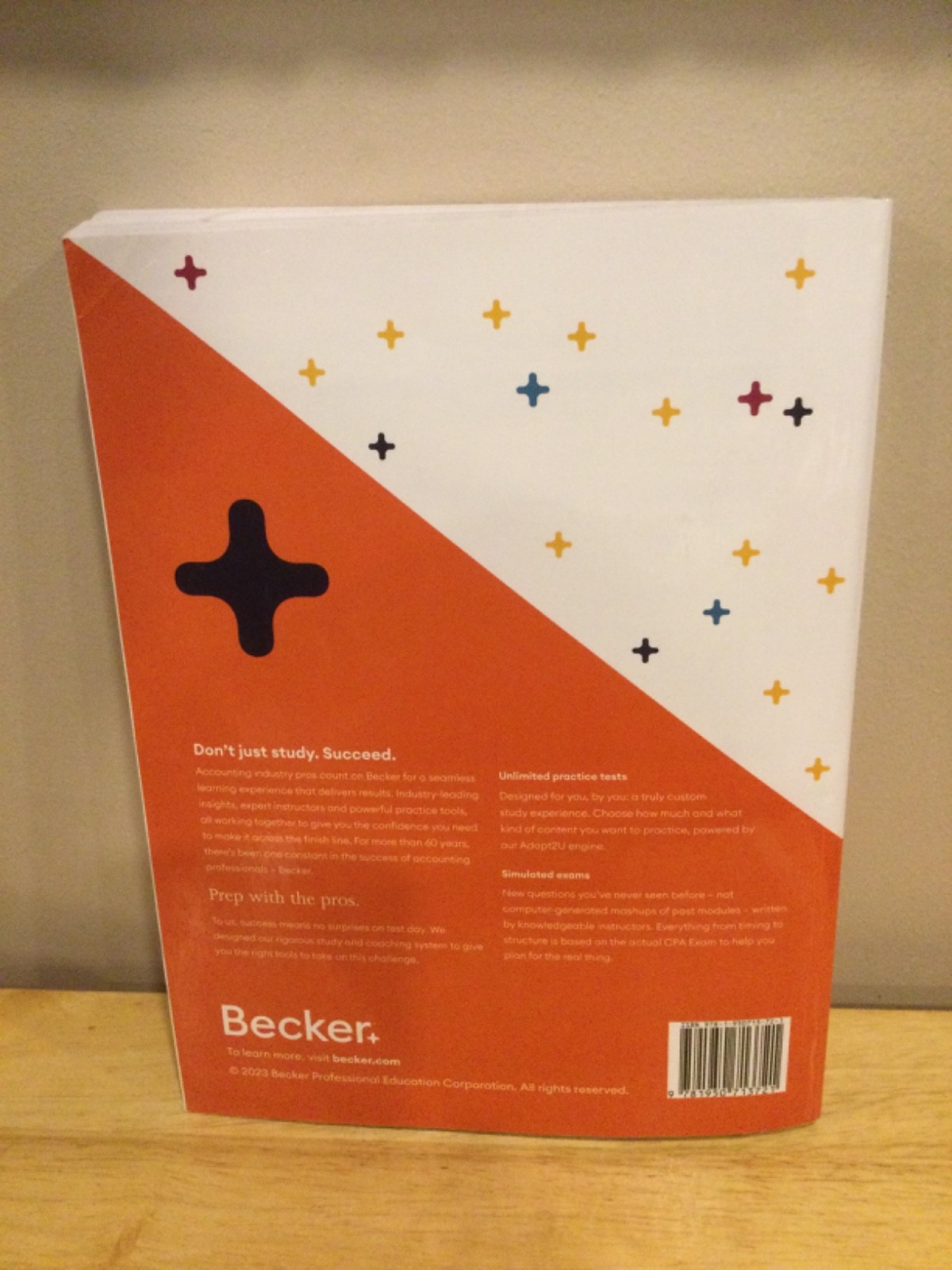 Becker CPA Exam Review Auditing & Attestation V 1.0 Textbook Exams After 1/9/24