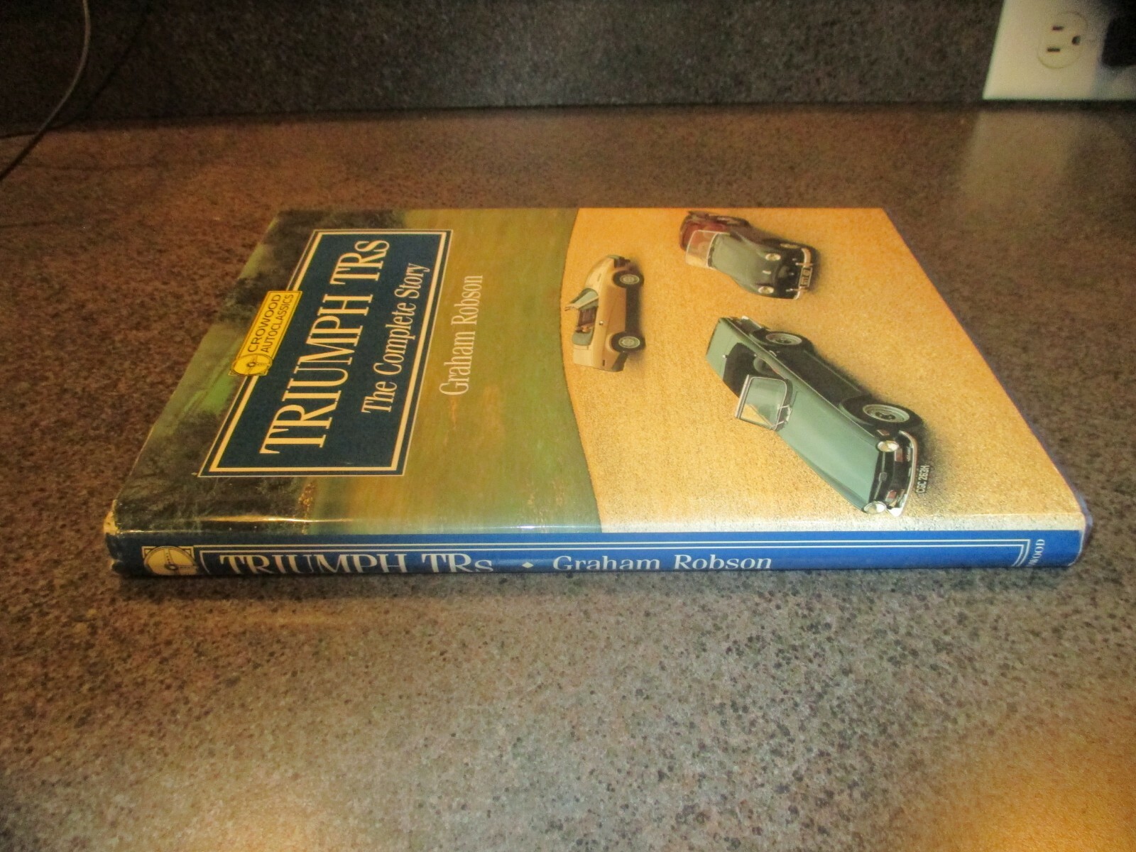 Nice Used “Triumph TRs the Complete Story” by Graham Robson,Crowood Press 1st Ed