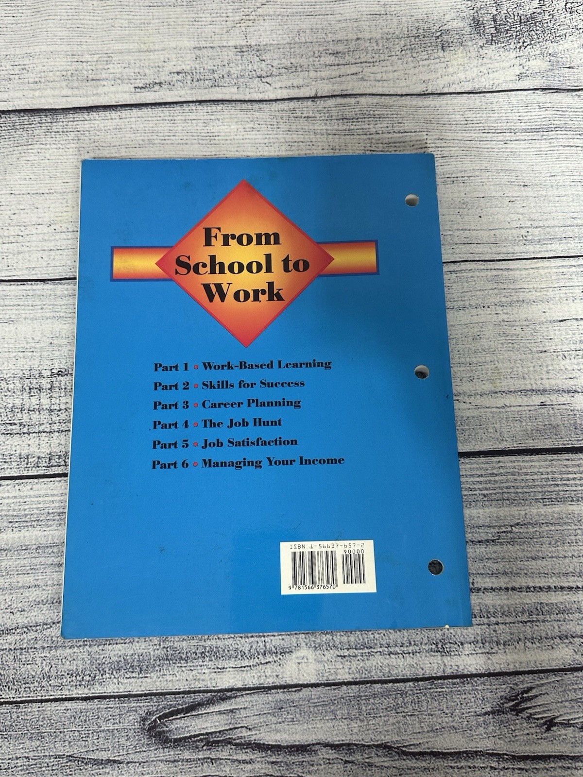 From School to Work – Littrell, Joseph J.|Clasen, Annie Hunter|Pearson, Pegg…