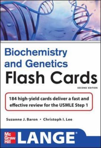 Lange Flashcards Ser.: Lange Biochemistry and Genetics Flash Cards 2/e by…