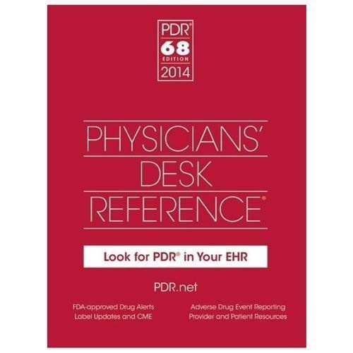 Physicians’ Desk Reference 2014 – hardcover, 9781563638251, PDR Staff