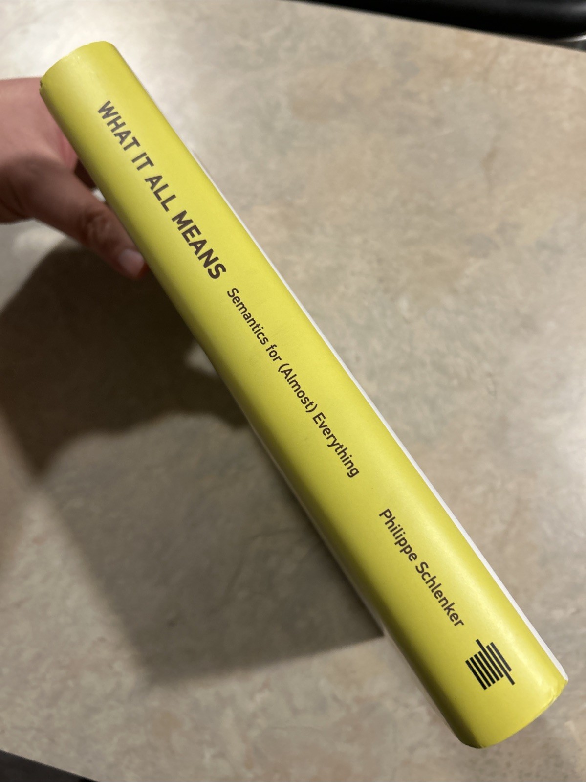 What It All Means: Semantics for (Almost) Everything, Schlenker, Philippe, New
