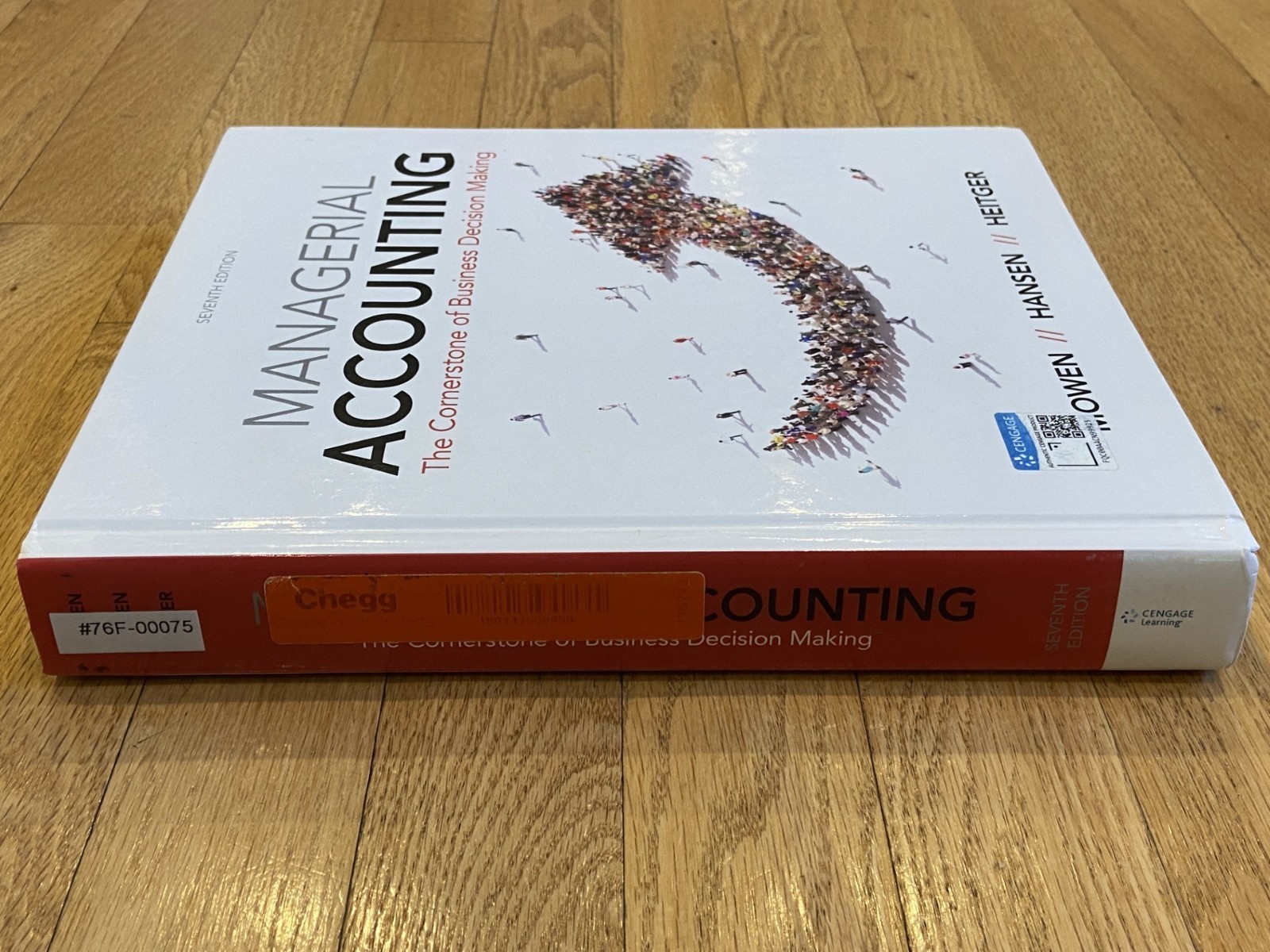 Managerial Accounting textbook seventh edition by Mowen, Hansen & Heitger 2017
