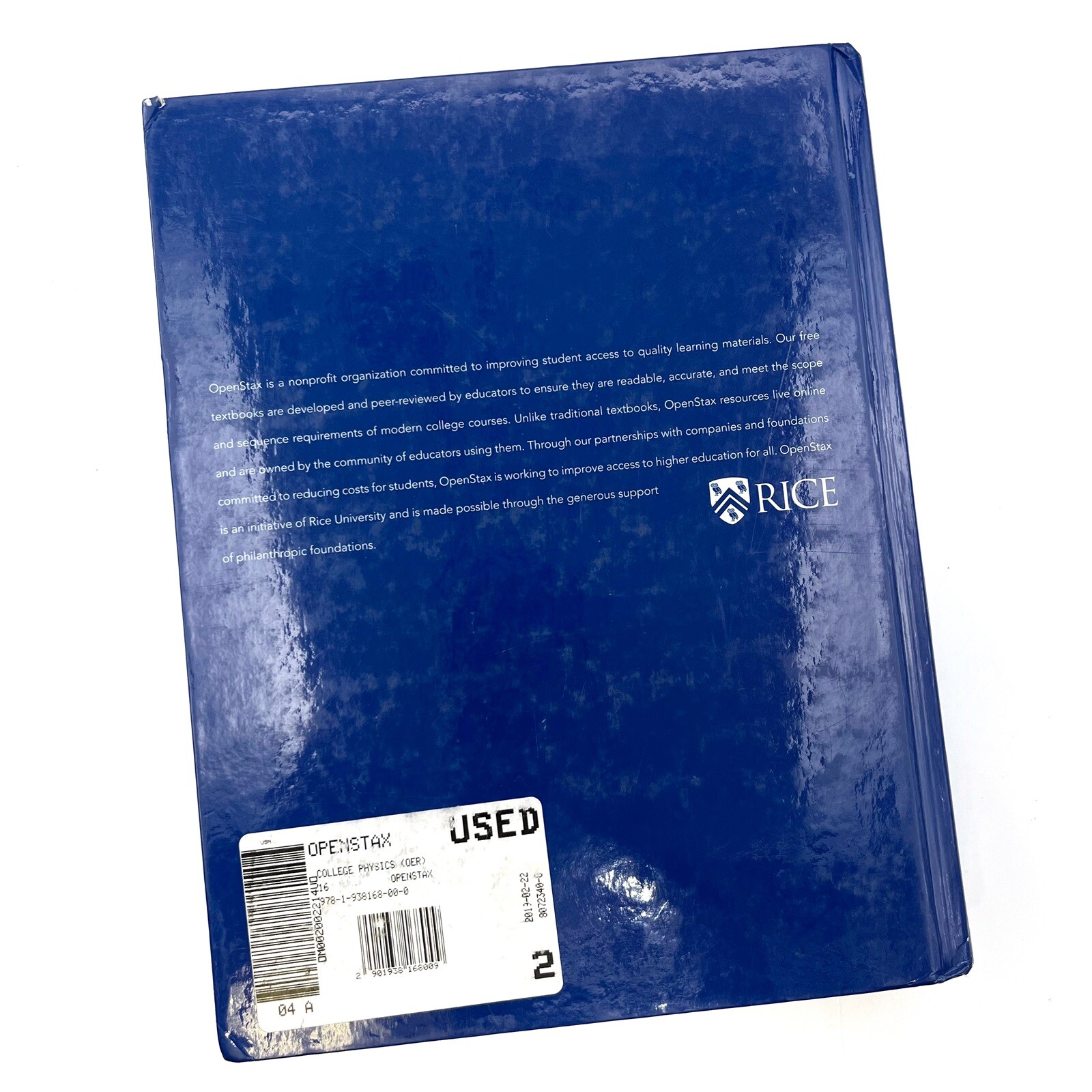 College Physics For AP Courses OpenStax Hardcover Good
