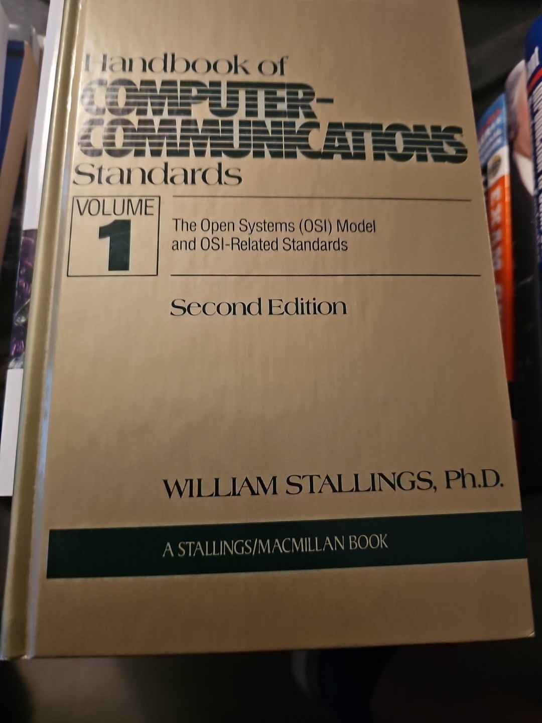 Handbook of Computer Communication by William Stallings (1990, Hardcover)