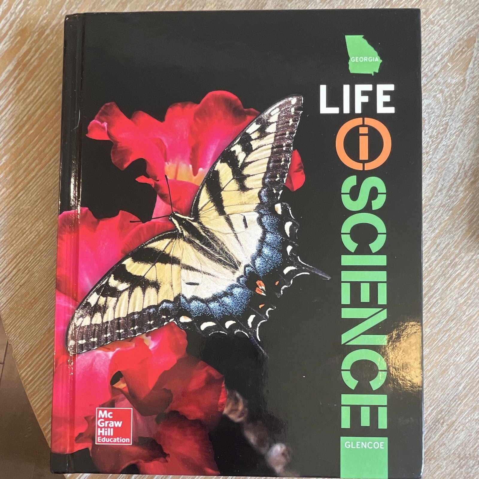 Glencoe iScience Life Middle School Hardcover McGraw-Hill Education Georgia