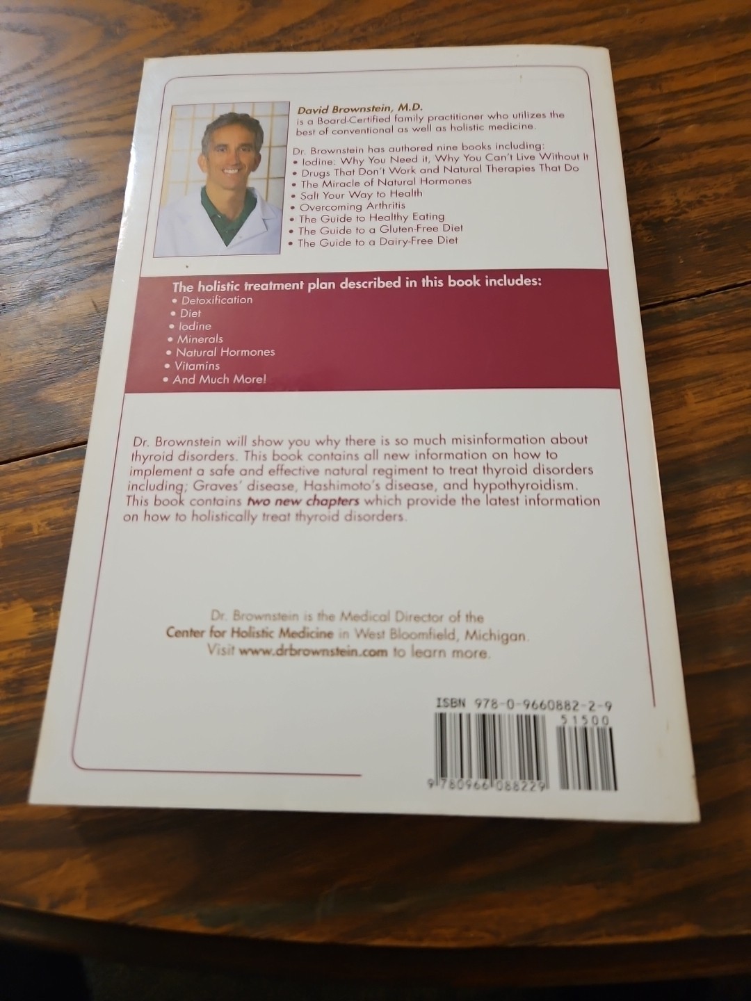 Overcoming Thyroid Disorders by Brownstein, David (2002) Paperback