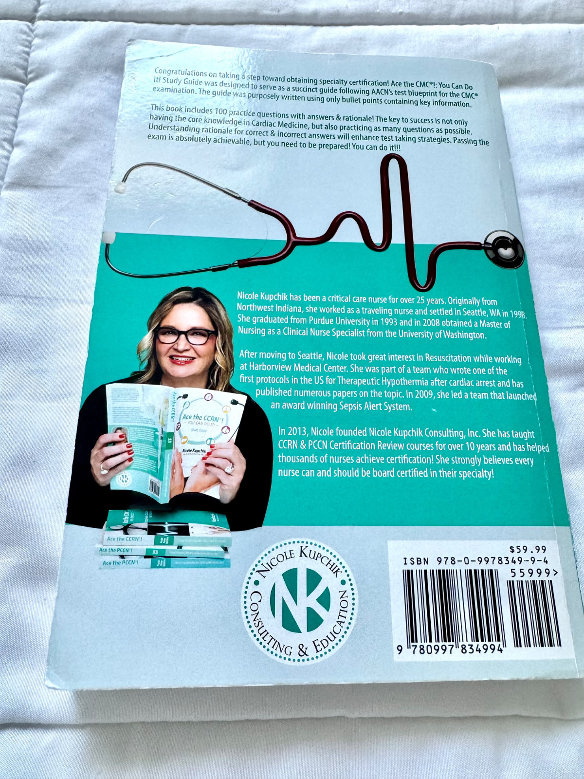 Ace the CMC! You Can Do It! by Nicole Kupchik (2018, Trade Paperback) Nursing