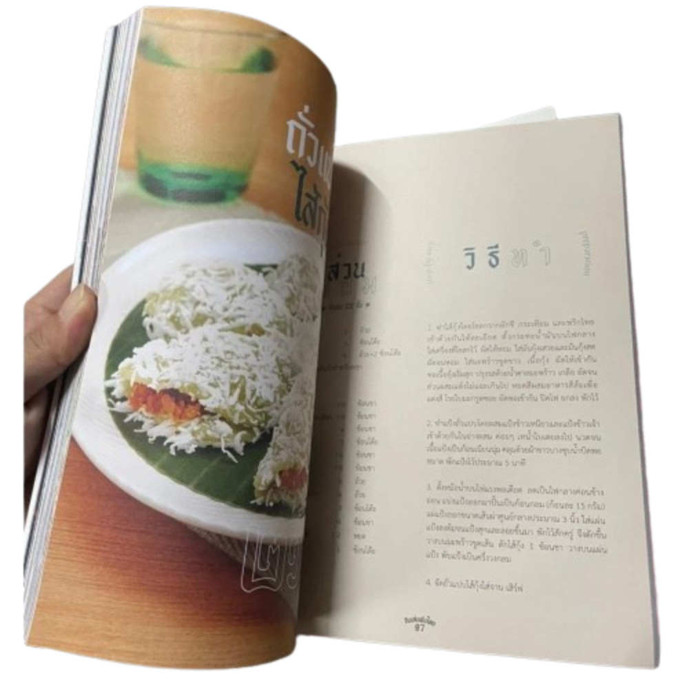 Thai Snack Cook Book Which Intends to Carry on The Wisdom of our Ancestors