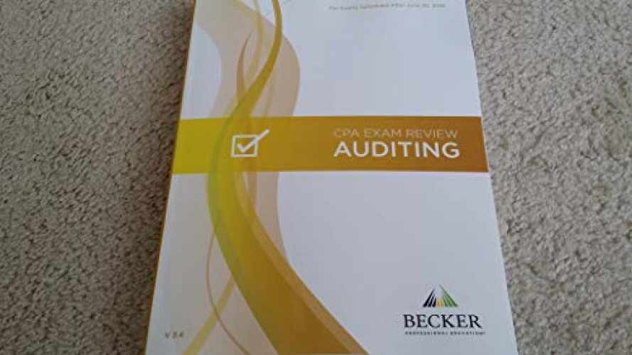 Becker CPA AUDITING – Paperback, by Becker Professional Education – Very Good