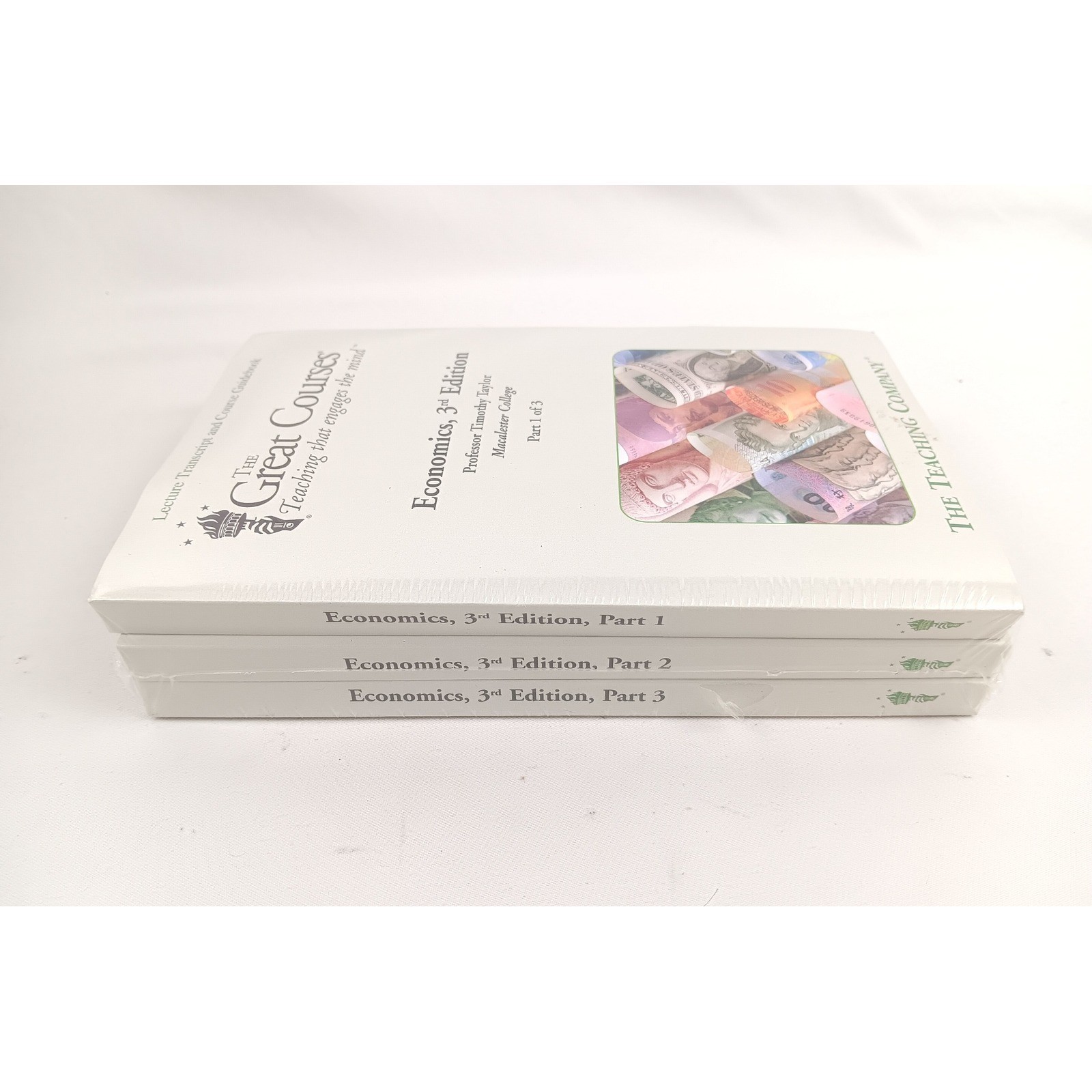 The Great Courses Economics Lecture Transcripts Professor Timothy Taylor NEW