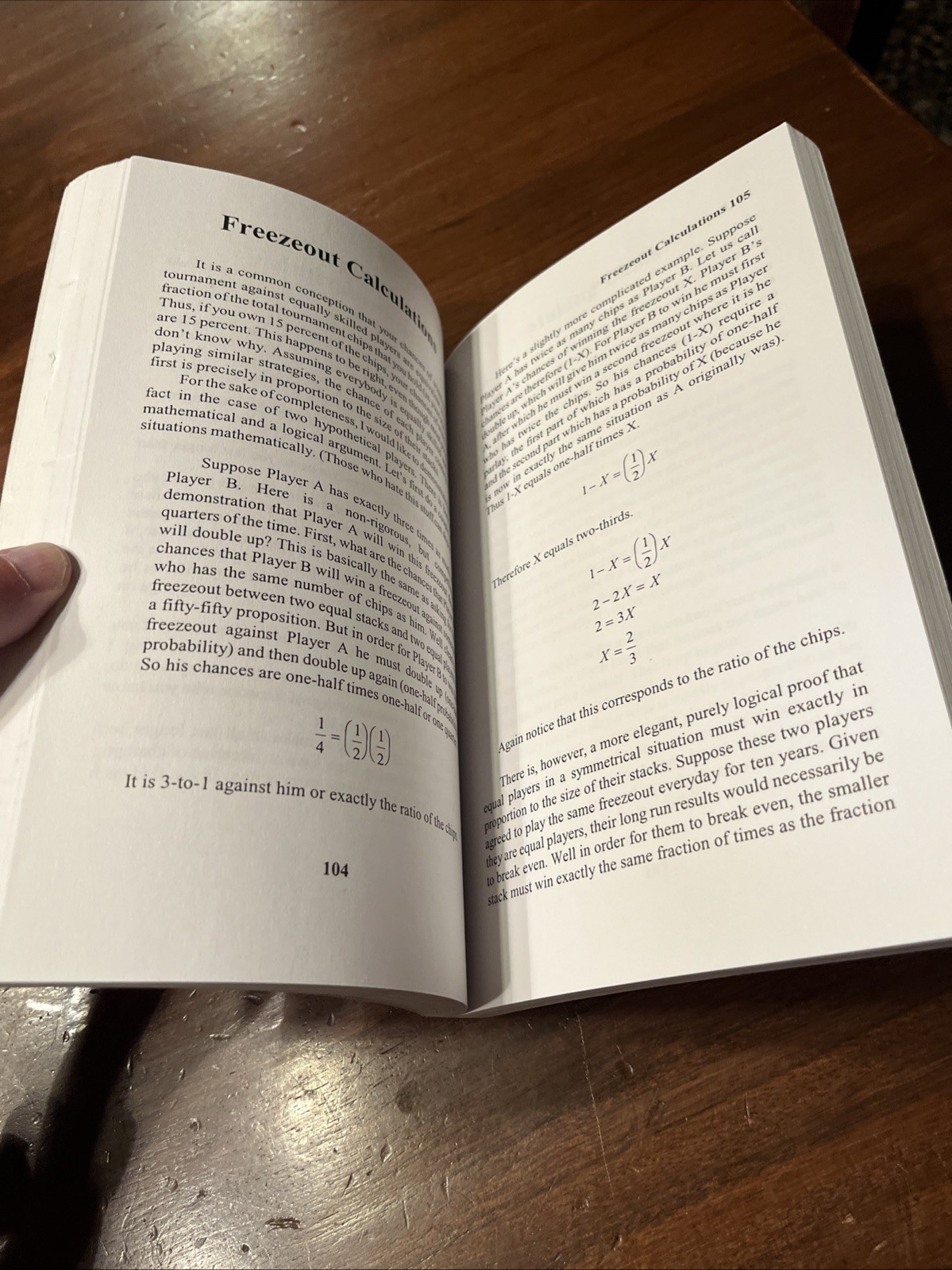Tournament Poker for Advanced Players by David Sklansky (2002, Perfect)