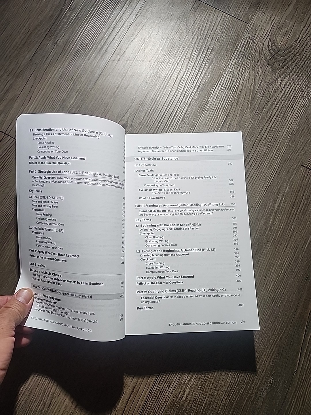 Advanced Placement English Language and Composition by Lauren Peterson, Brandon