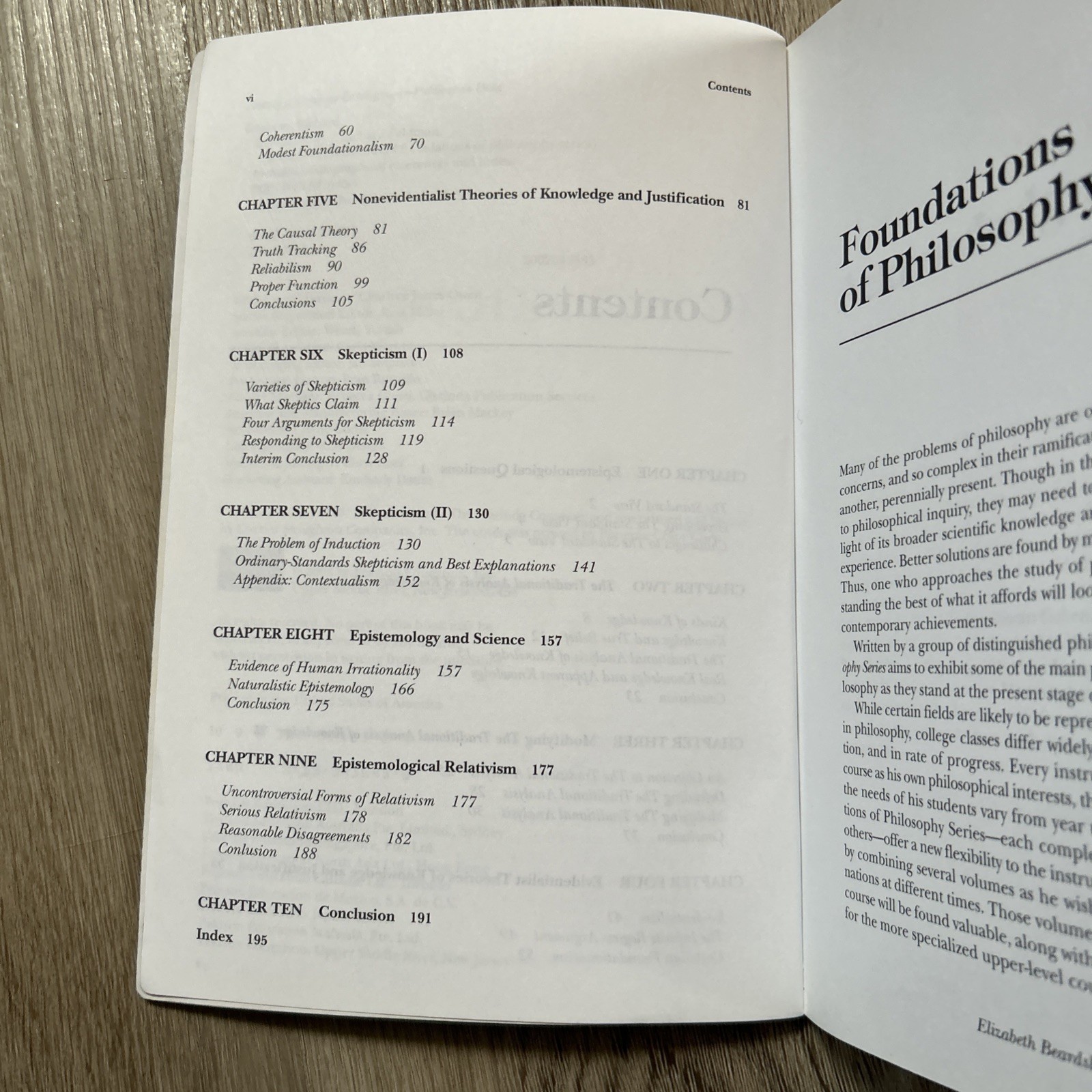 Epistemology Richard Feldman SC 2002 Pearson Education Foundations of Philosophy